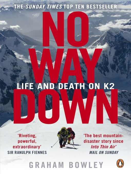 Title details for No Way Down by Graham Bowley - Wait list